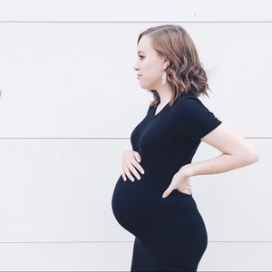 Motherhood Maternity Bodycon Dress